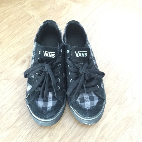 Checkered Vans