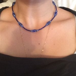 Handmade Glass Beaded Necklace