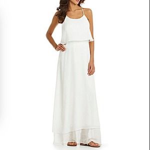 Gianni Bini White maxy dress
