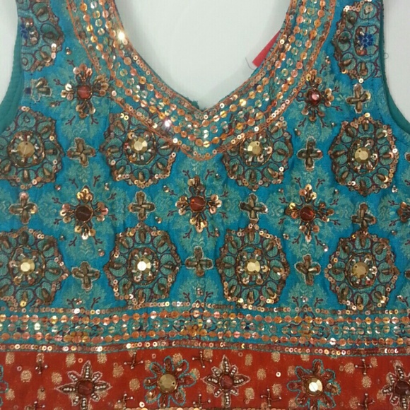 A traditional Indian dress