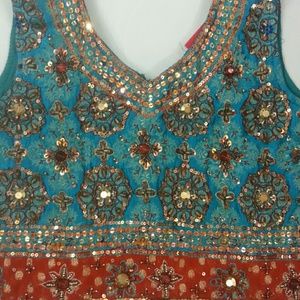 A traditional Indian dress