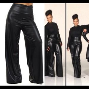 plus size lace palazzo pants