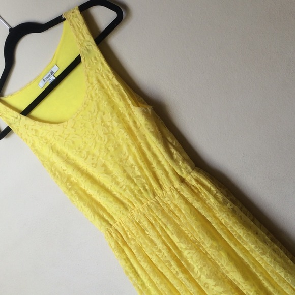 Forever 21 Yellow Dress