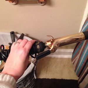 Hot tools curling iron