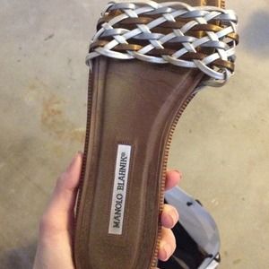 Manolo blahnik flats 39