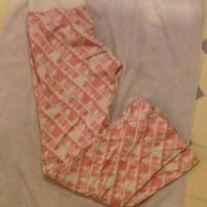 Fleece Christmas tree pajama pants