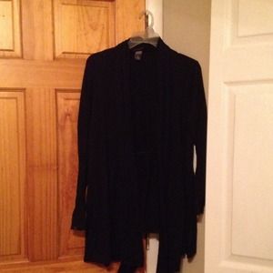 Black cardigan