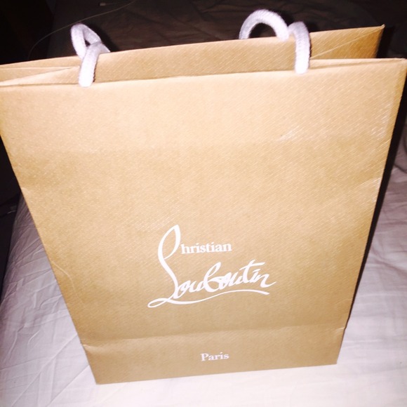 Small authentic Christian Louboutin Paris bag✨🎉