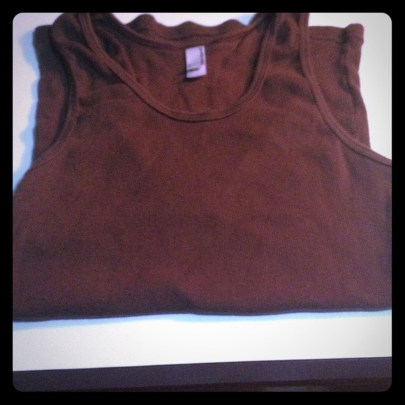 Brown tank