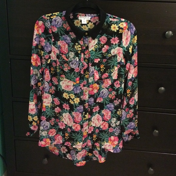 A Floral Cotton On shirt.