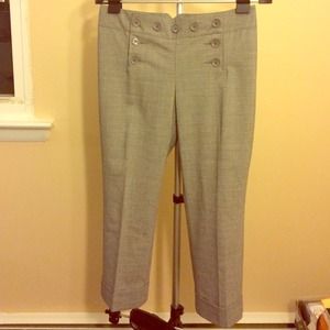 Sailor Crop Leg Slacks