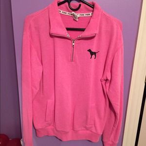PINK half zip