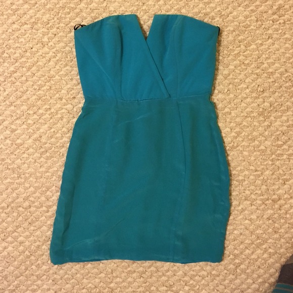 NAVEN blue bombshell dress