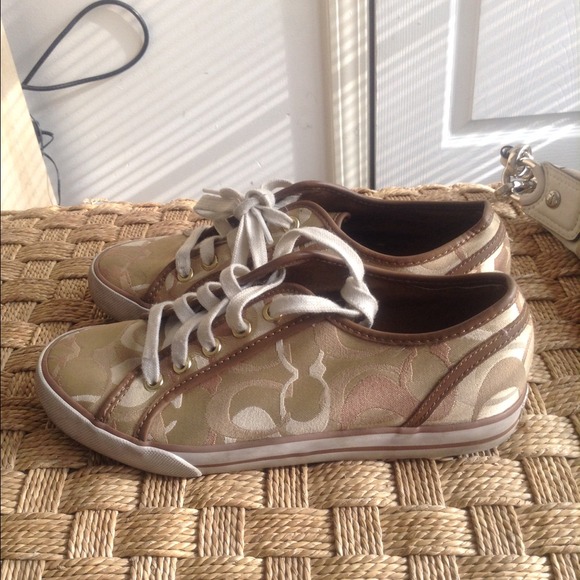 Authentic Coach Tennis Shoes - Picture 2 of 3
