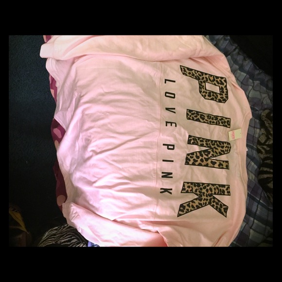Brand new VSPINK limited edition varsity crew