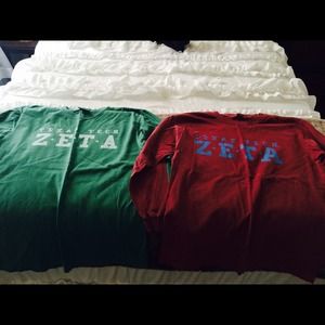 Zeta Tau Alpha shirt Bundle - M