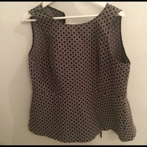 Banana Republic peplum top