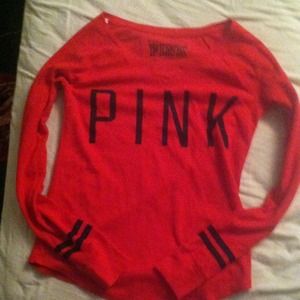 Victoria's Secret Pink Night Shirt(Red)