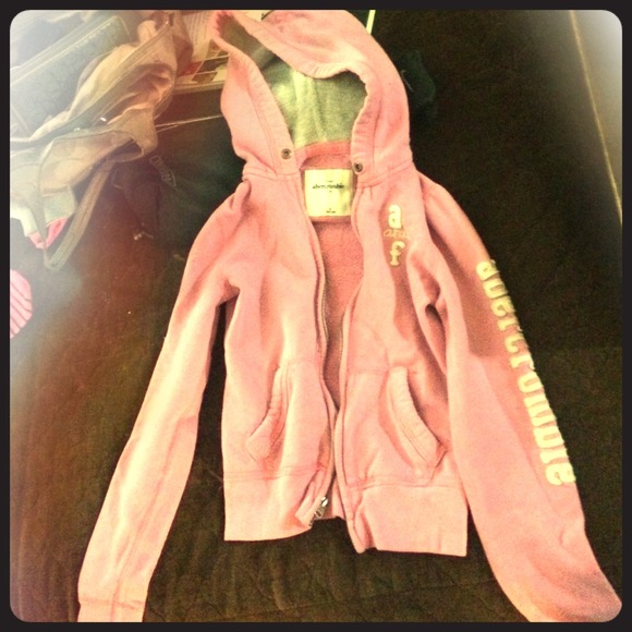 Pink Abercrombie zip up