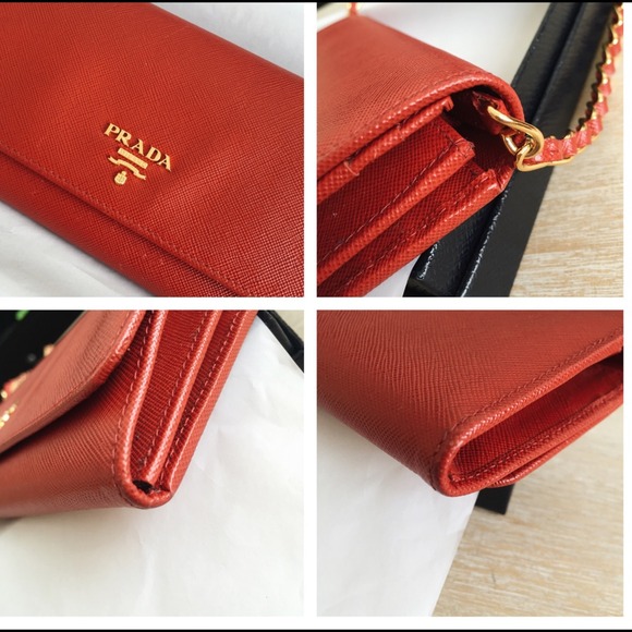 Authentic Prada Wallet on Chain - Picture 4 of 4