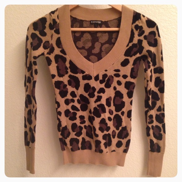 Leopard Sweater - Picture 2 of 4