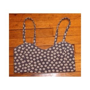 BRANDY MELVILLE bra-lette with caged back design