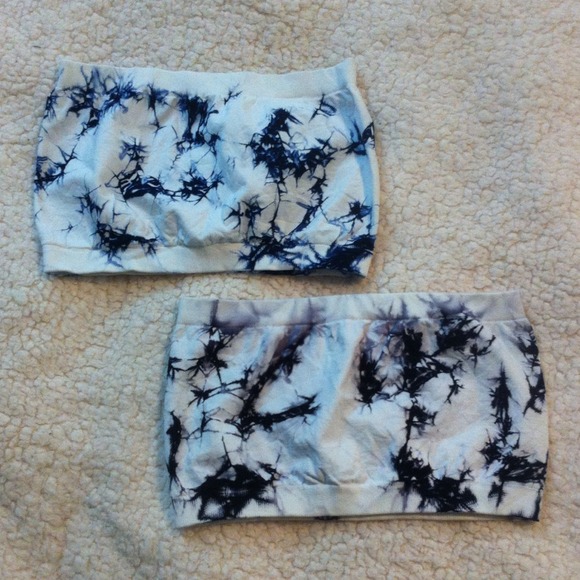 NWOT 2 Tie Dye Bandeaus
