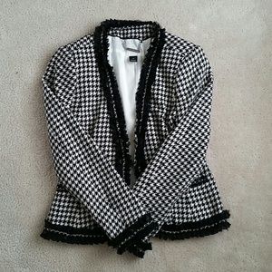WHBM Houndstooth Jacket