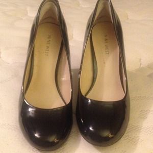 Nine West Pumps - Black Patent Leather