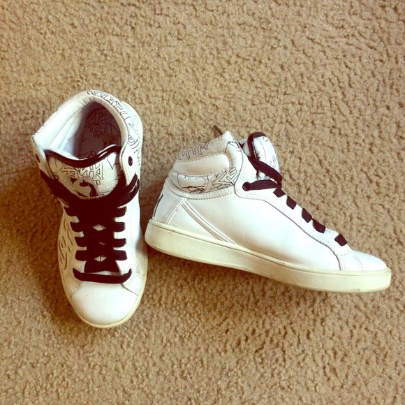 White High Top Sneakers