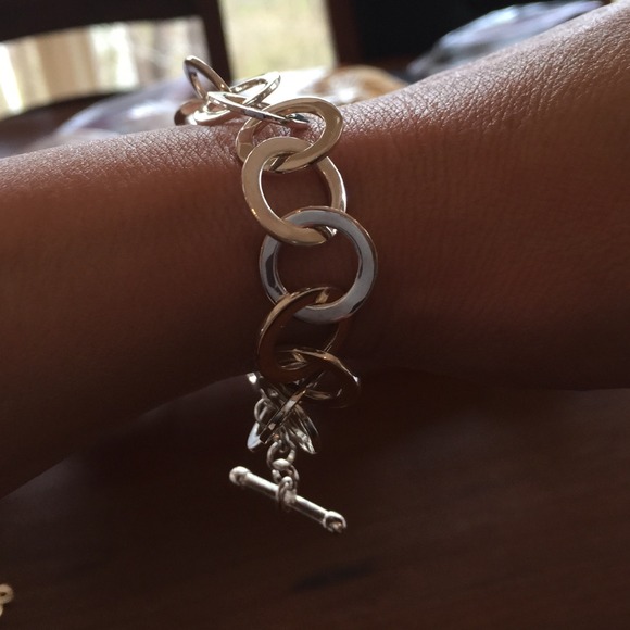 925 sterling silver toggle bracelet - Picture 3 of 3