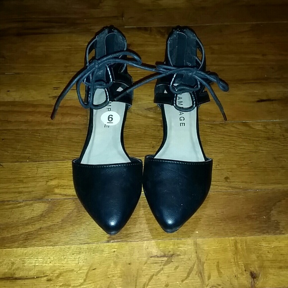 Black flats