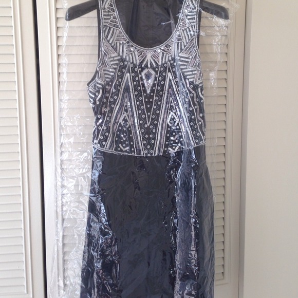 Black dress w/ beading