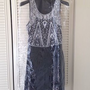 Black dress w/ beading