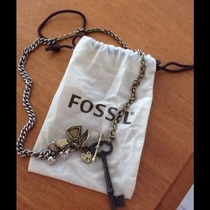 《Sale》Fossil love story necklace