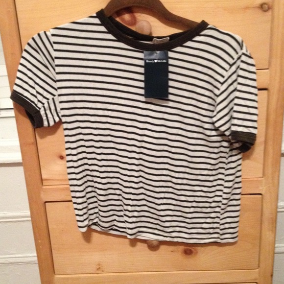 Brandy Melville Tops - Brady Melville John Galt Stripped Nadine