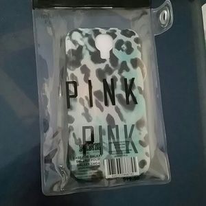 Pink Victoria's Secret Galaxy s4 Phone case  Blue