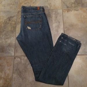 Abercrombie distressed jeans