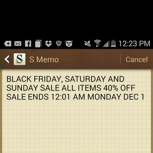 Everything must goooooo!