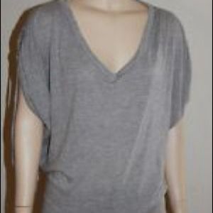 Express vneck top coral