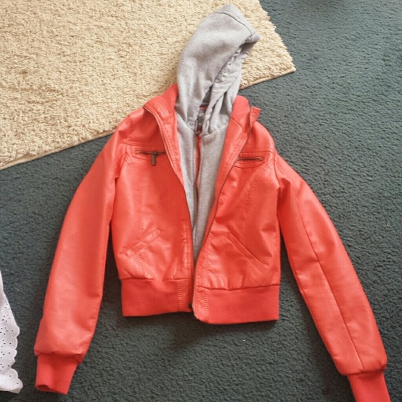 Charlotte Russe jacket with hoodie