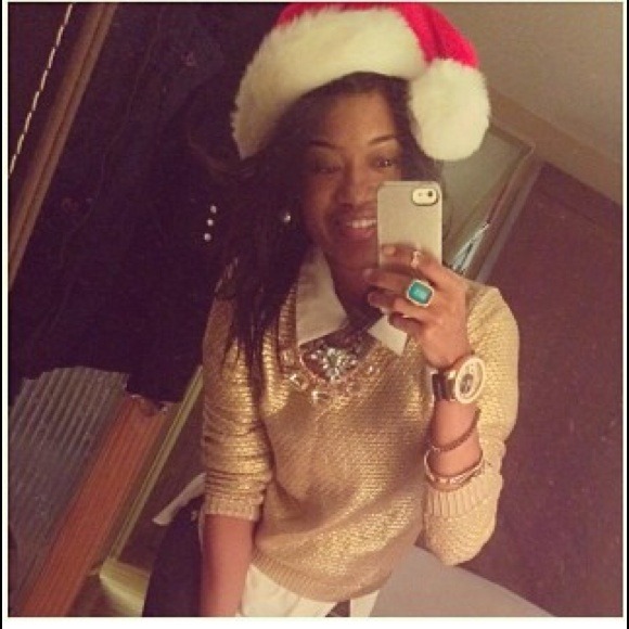 H&M Sweaters - Holiday metallic gold sweater h and m H&M Sweaters - Holiday metallic gold sweater h and m