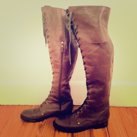 Via Spiga "Nathan" boots - over the knee boots