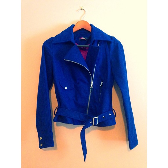 Pimkie Asymmetrical Wool Jacket