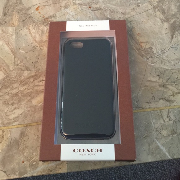 Coach Accessories - COACH IPhone 5/5S Black Case!