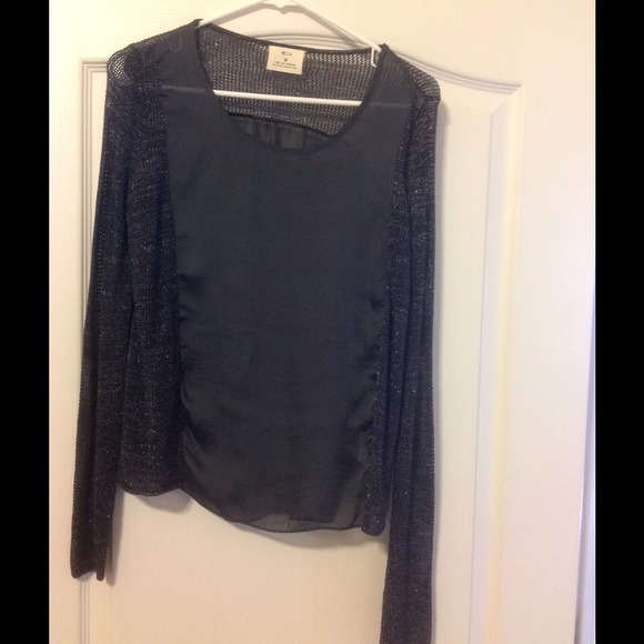 Pins & Needles Sheer Sparkly Sweater