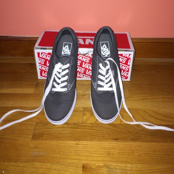 Vans Gray Sneakers - Women's Size 9