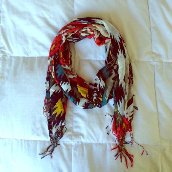 Aztec print scarf