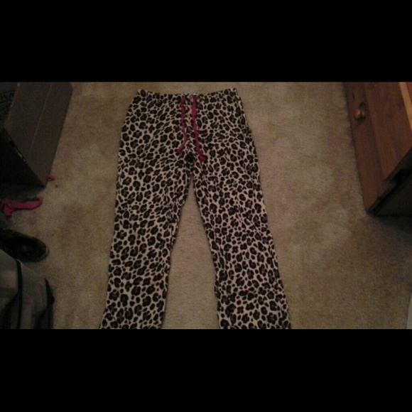Animal print pjs!