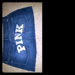 Victoria Secret denim mini skirt